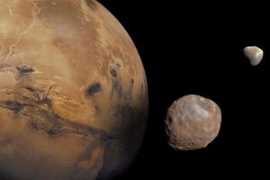 Read more about the article Mars may have captured and split a comet to create its two moons